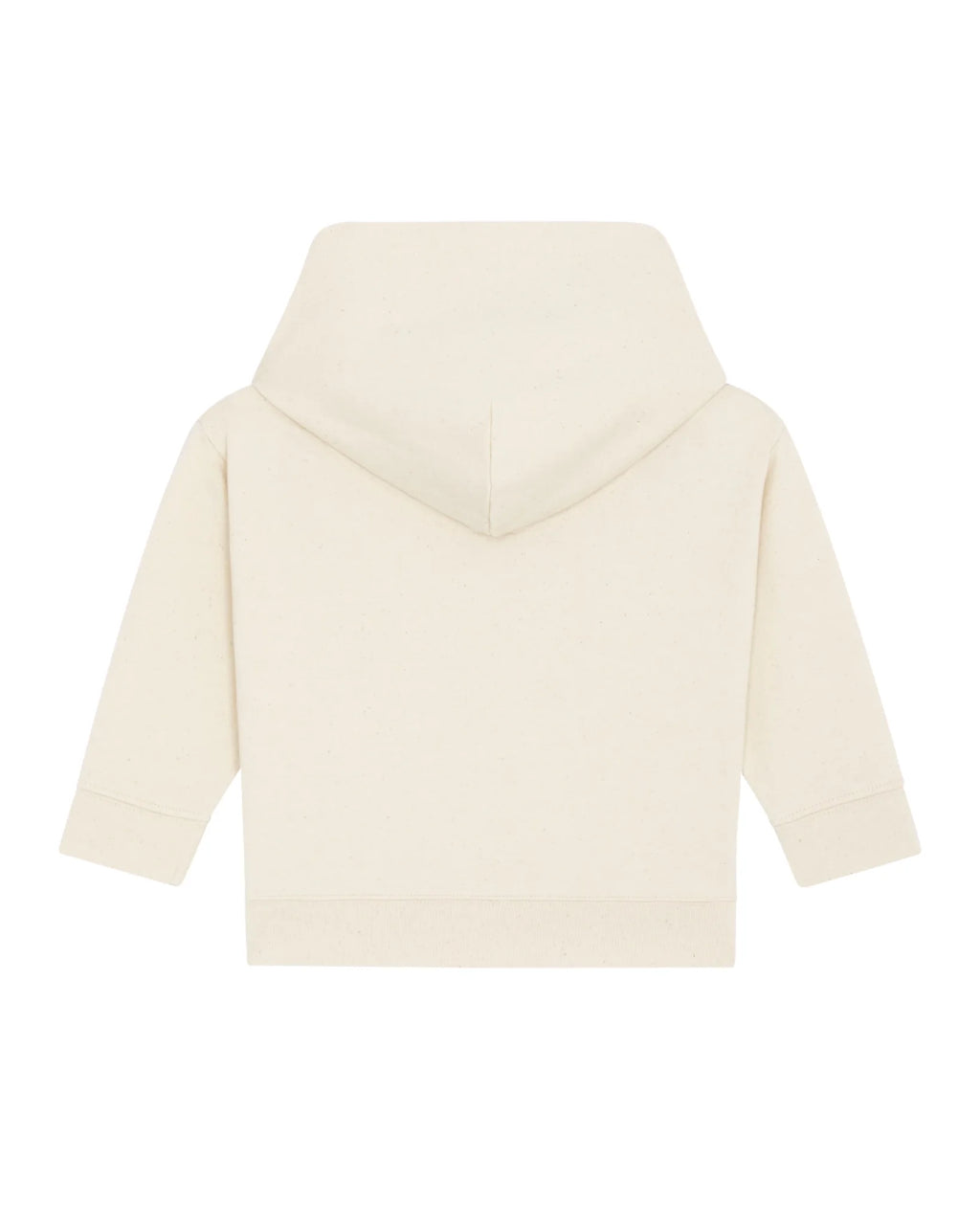 Baby Hoodie Natural Back