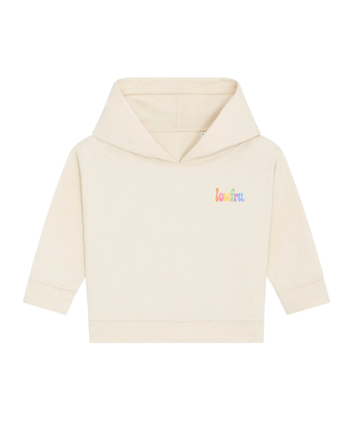 Baby Hoodie Natural Front